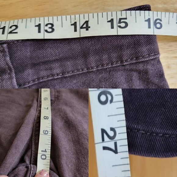 Lee Classic Fit Denim Straight Leg Jeans Brown Size Medium - Picture 5 of 12